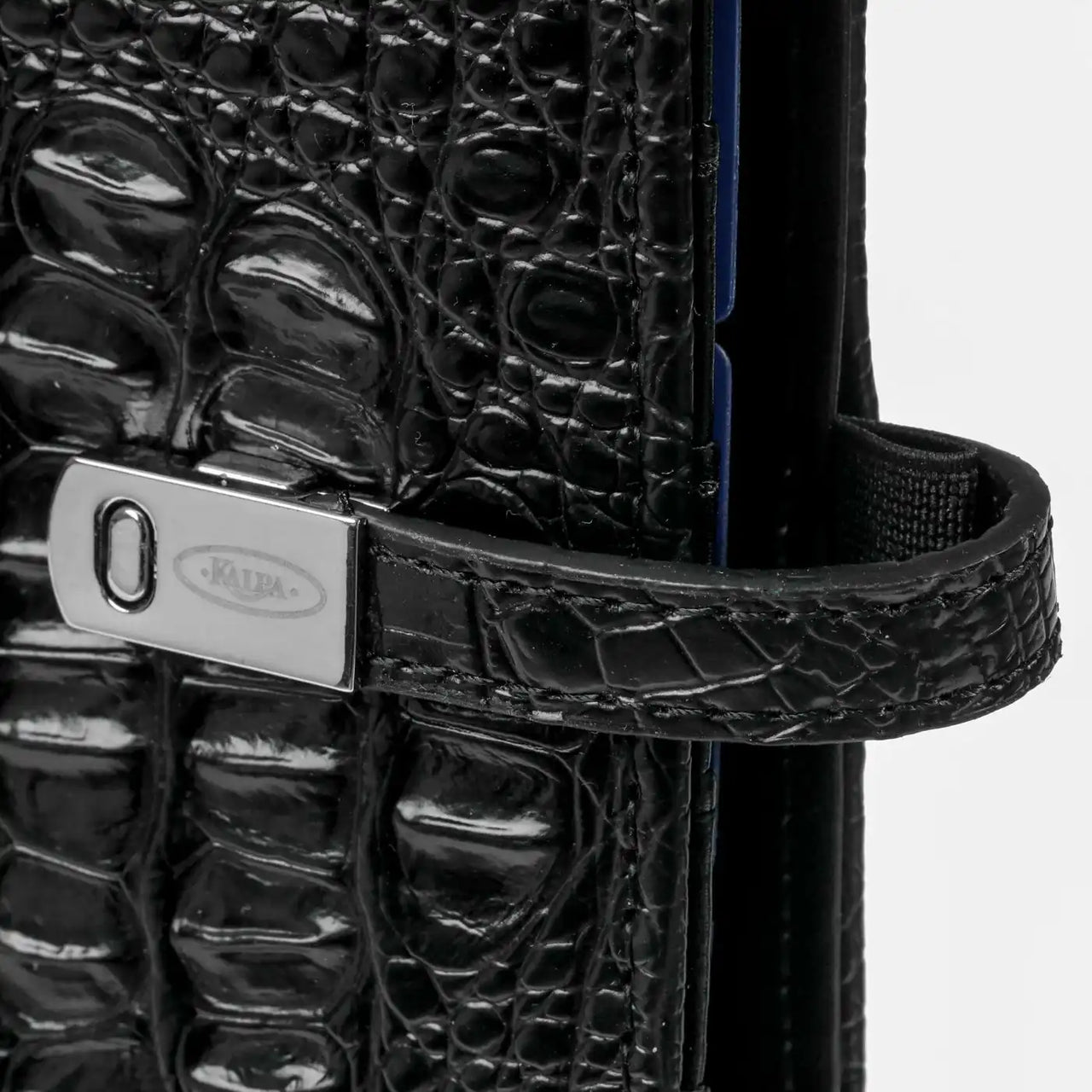 1011-03 Nachfüllbar A5 Ring Binder Planer Alligator Schwarz