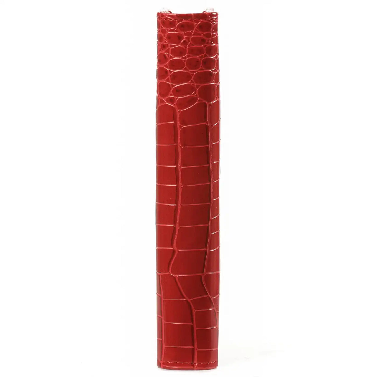1011-11 Nachfüllbar A5 6 Ring Binder Planer Croco Rot