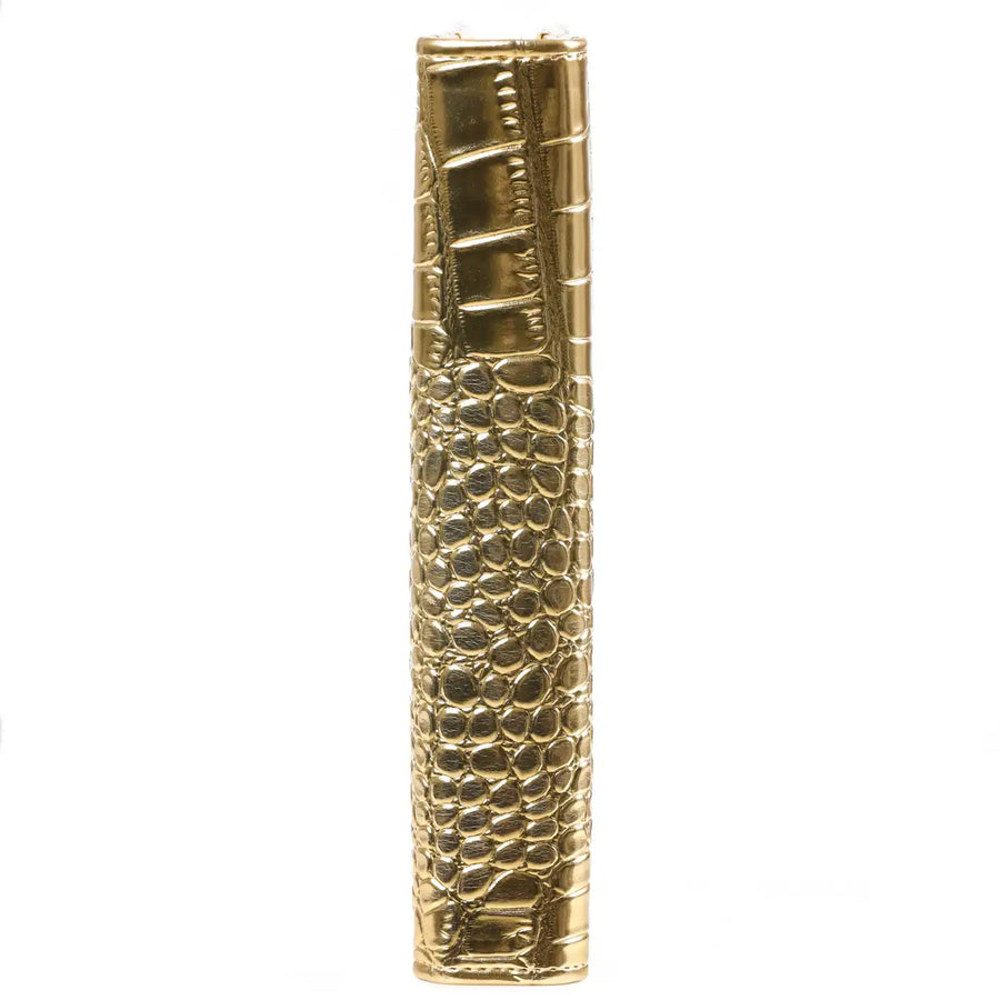 1011-14 Nachfüllbar A5 Ringbuch Croco Gold
