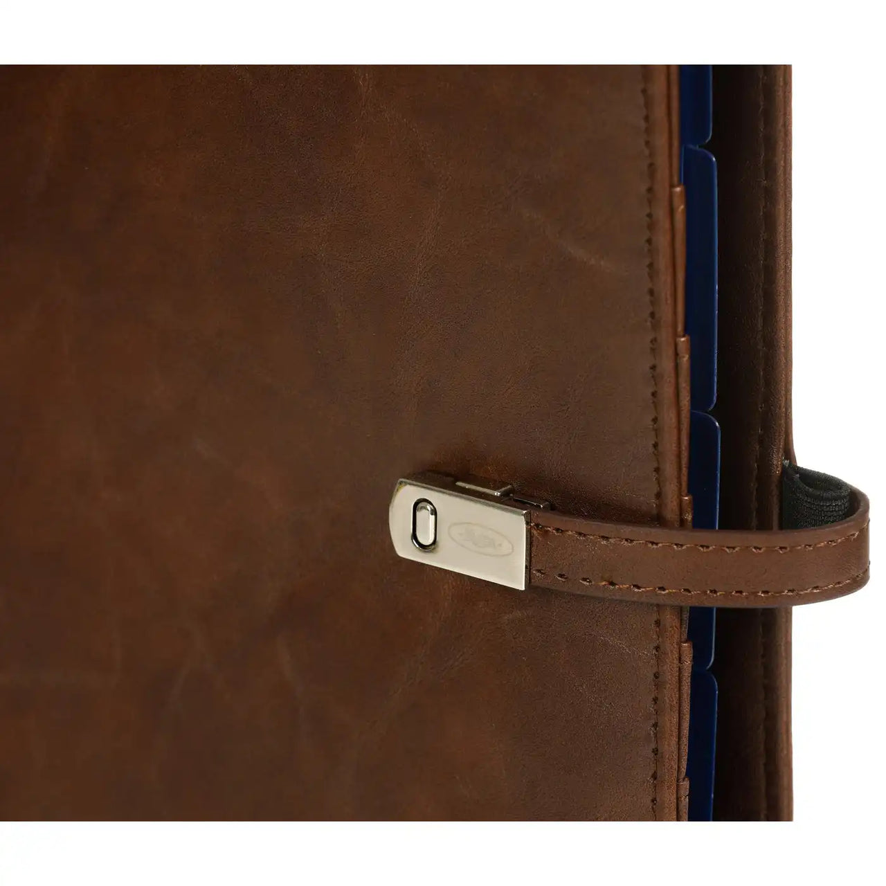 1011-39 Refillable A5 Agenda Ring Binder Omber Brown
