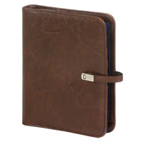 1011-39 Refillable A5 Agenda Ring Binder Omber Brown