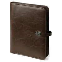 1011-03 Nachfüllbar A5 Ring Binder Planer Alligator Schwarz