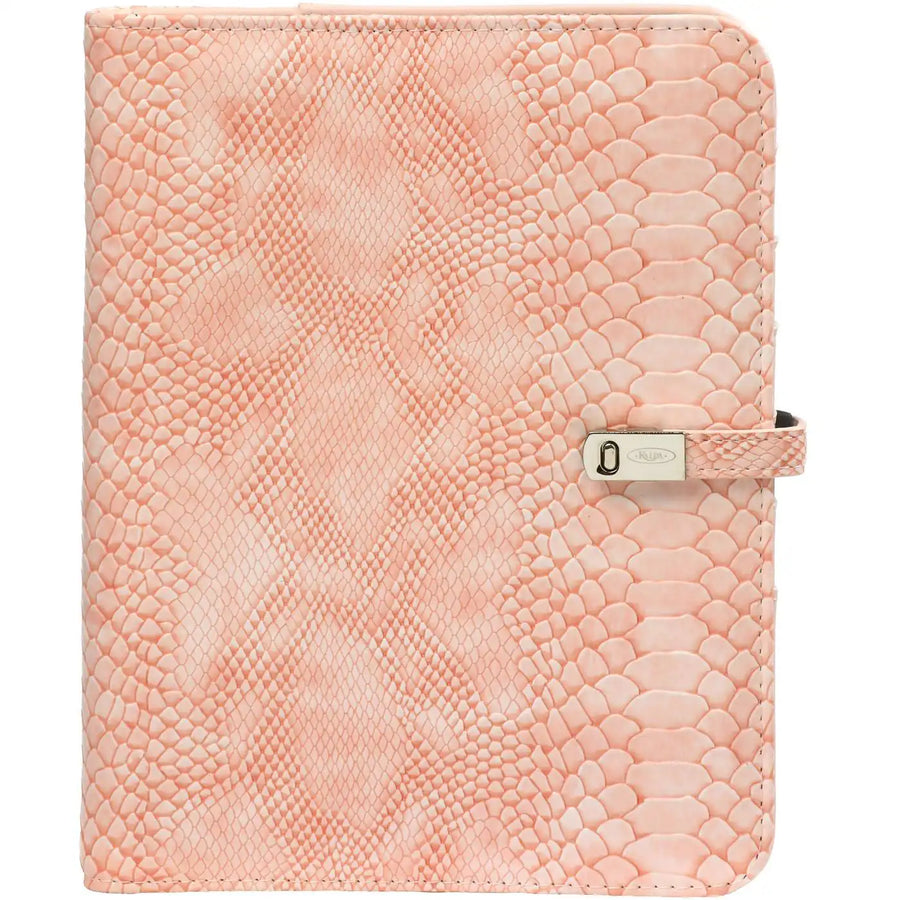1011-68 A5 Binder Croco Pink