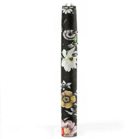 1016-12 Nachfüllbar A5 Ringbuch Organizer Blumenmeer schwarz