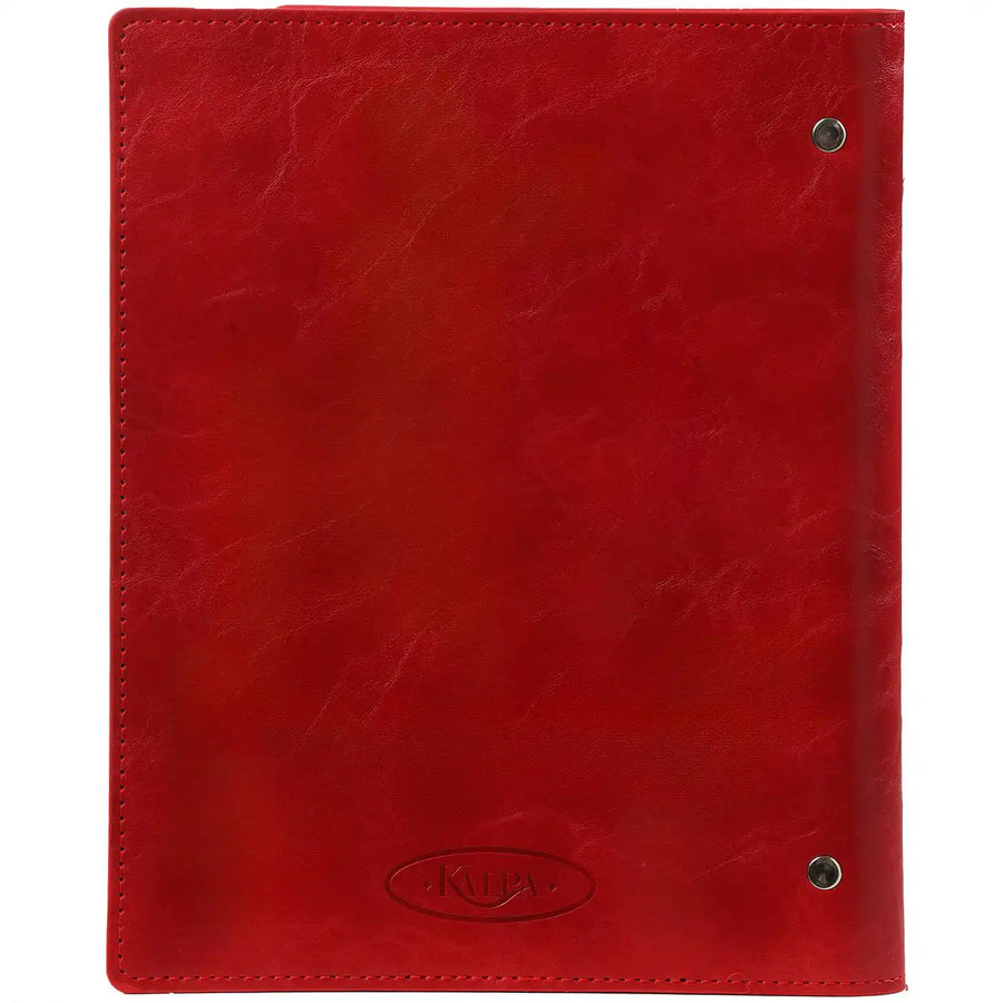 1016-16 A5 6 Ringplaner Organizer Rot