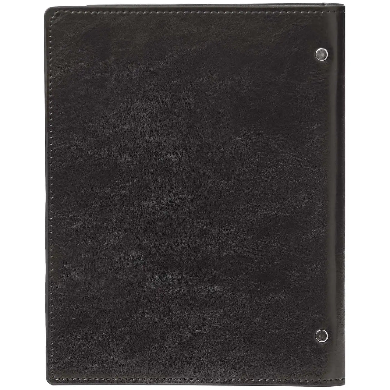 1016-60 Clipbook Refillable A5 6 Ring Binder Agenda Pullup Black