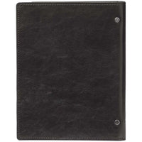 1016-60 Clipbook Refillable A5 6 Ring Binder Agenda Pullup Black