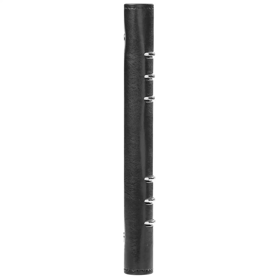 1016-60 Clipbook Refillable A5 6 Ring Binder Agenda Pullup Black