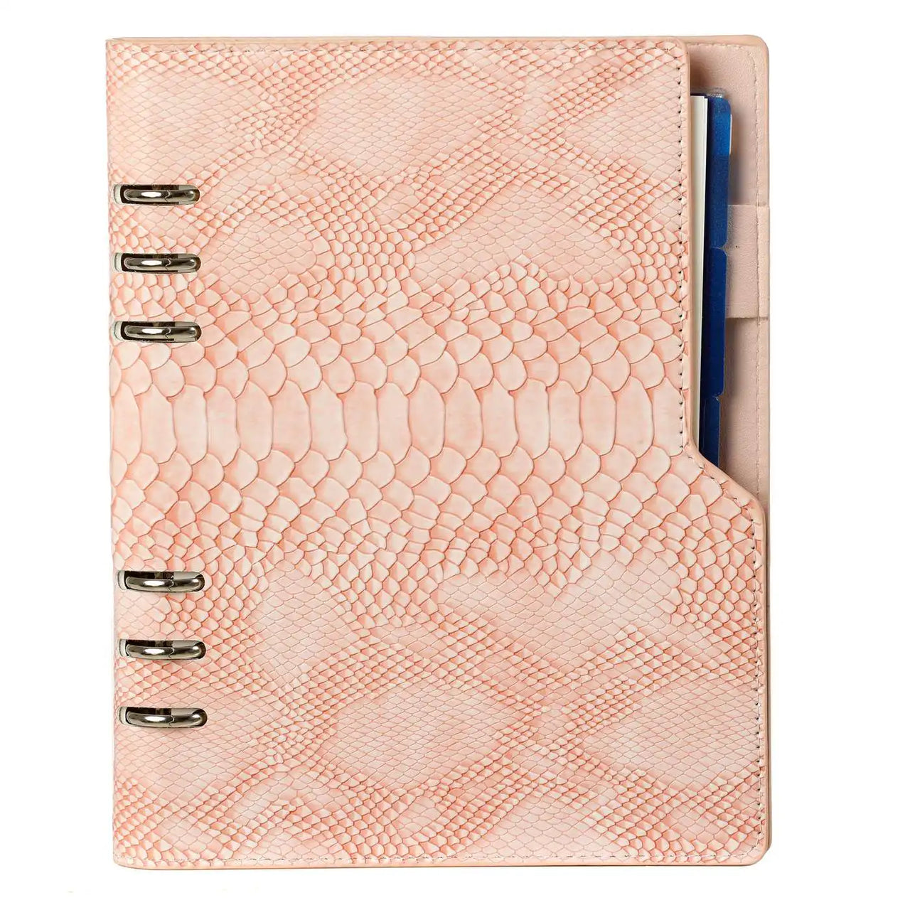 1016-68 Clipbook A5 Planner Binder Croco Rose