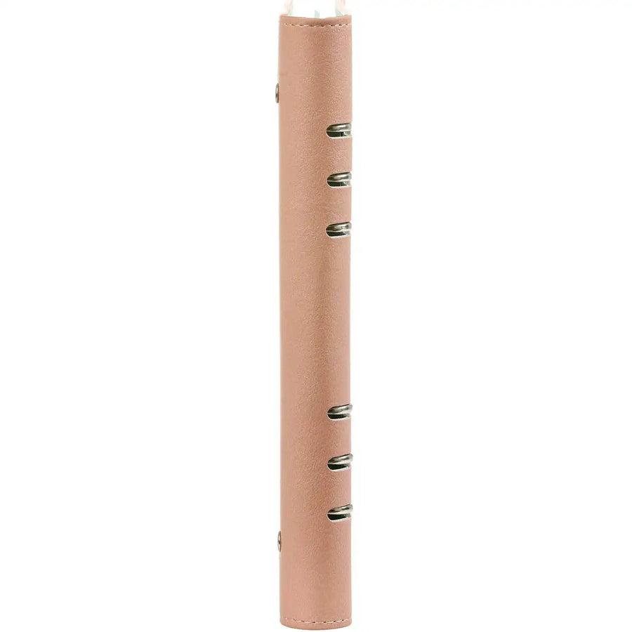 1016-72 Clipbook A5 6 Ringband Agenda pastel roze groen