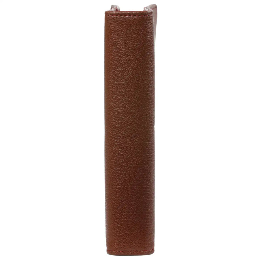 1111-02 Nachfüllbar Personal Ringbuch Organizer Haselnussbraun