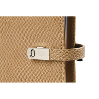 1111-05 hervulbare Personal Agenda planner slangafdruk bruin