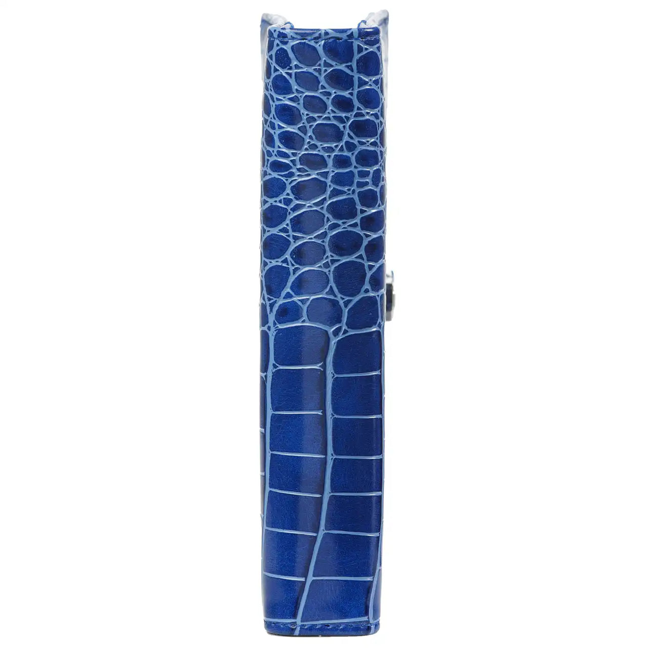1111-07 hervulbare Personal Organizer Croco Mediterraan blauw
