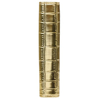 1111-14 hervulbare Personal Ringband Croco Goud