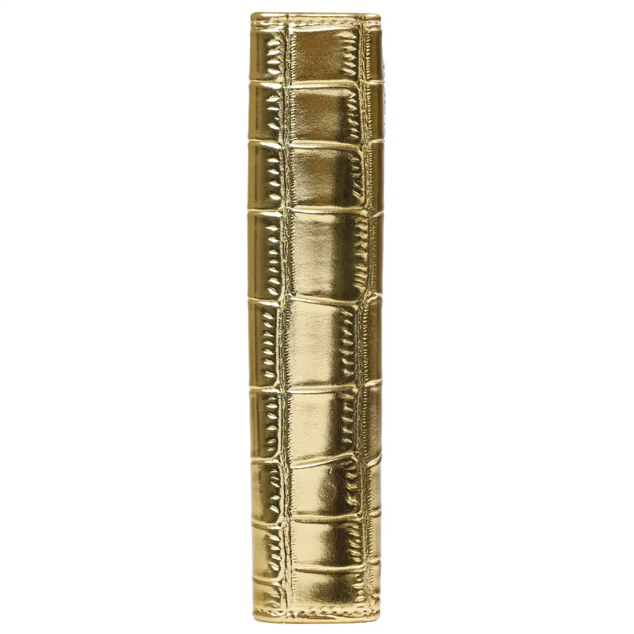 1111-14 hervulbare Personal Ringband Croco Goud