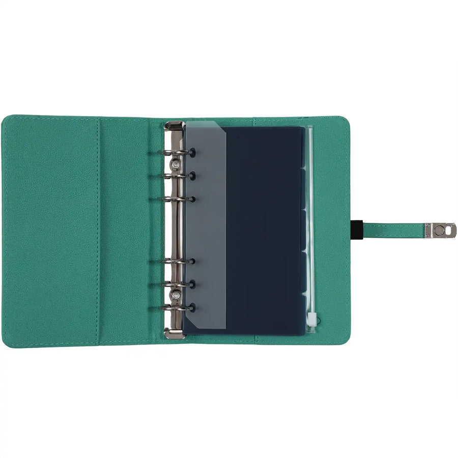 1111-18 Personal Ringagenda Organizer Muntgroen
