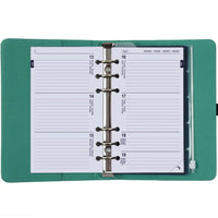 1111-18 Personal Ringagenda Organizer Muntgroen