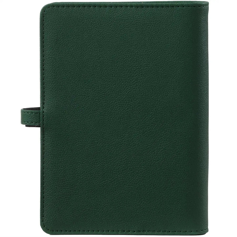 1111-19 Personal Ring Agenda Planner Forest Green
