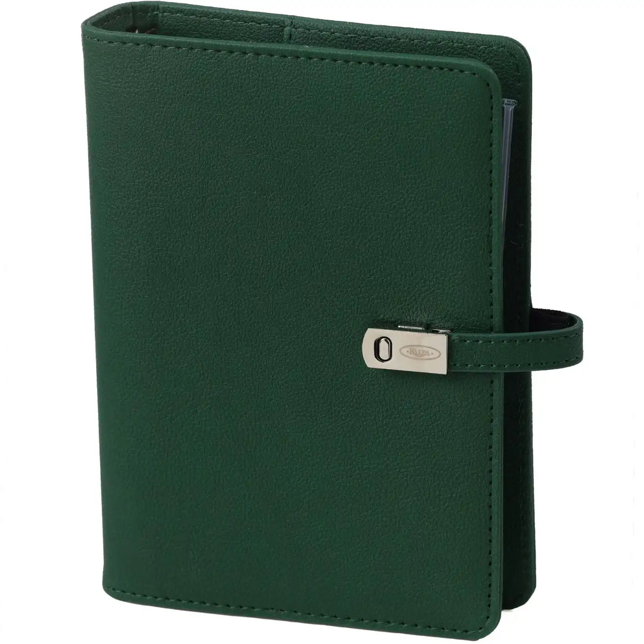 1111-19 Personal Ring Agenda Planner Forest Green