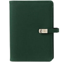 1111-19 Personal Ring Agenda Planner Forest Green