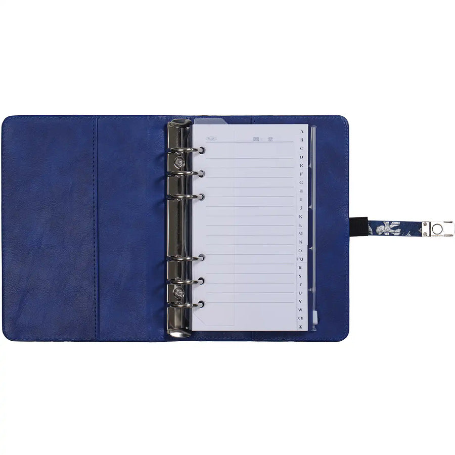 1111-30 Personal Organizer Blumenmeer blau