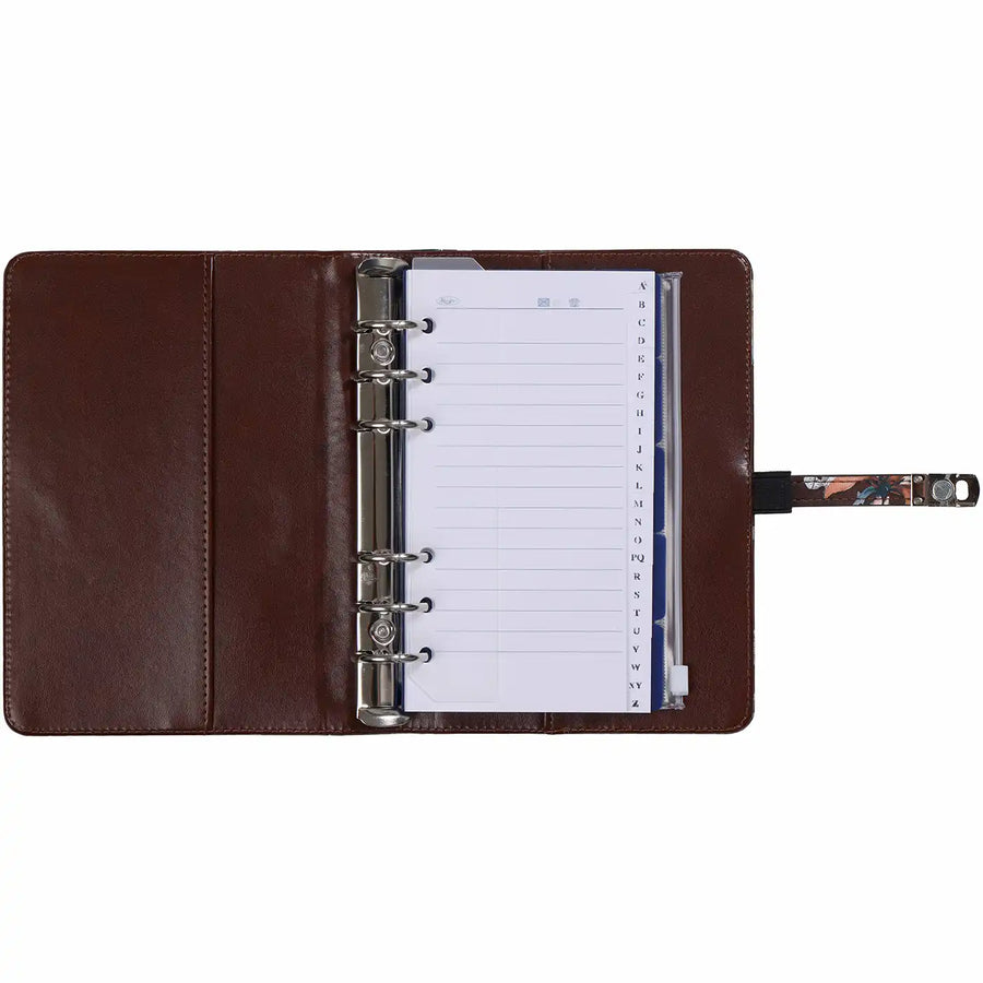 1111-31 Personal organizer Flowersea braun