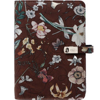1111-31 Personal organizer Flowersea braun