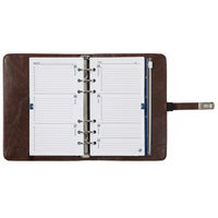 1111-39 Nachfüllbar Personal Agenda Omber Brown