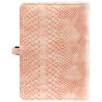 1111-68 Personal Agenda Ringband Croco Roze
