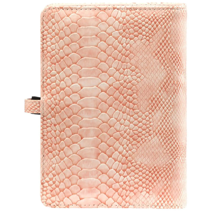 1111-68 Personal Agenda Ringband Croco Roze