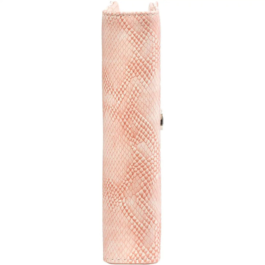 1111-68 Personal Agenda Ringband Croco Roze