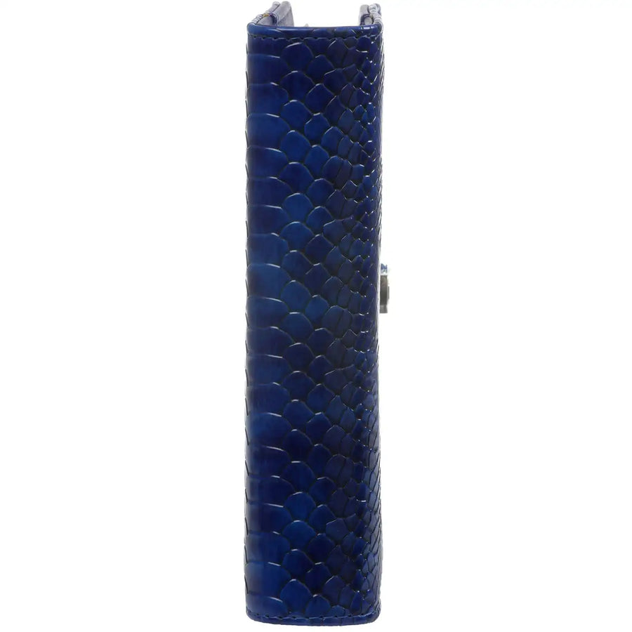 1111-75 Personal Bindemittel Organizer Croco Indigo