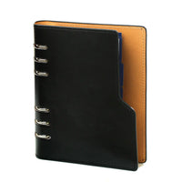 1116-60 Clipbook Personal Ring Binder Planner Pullup Black