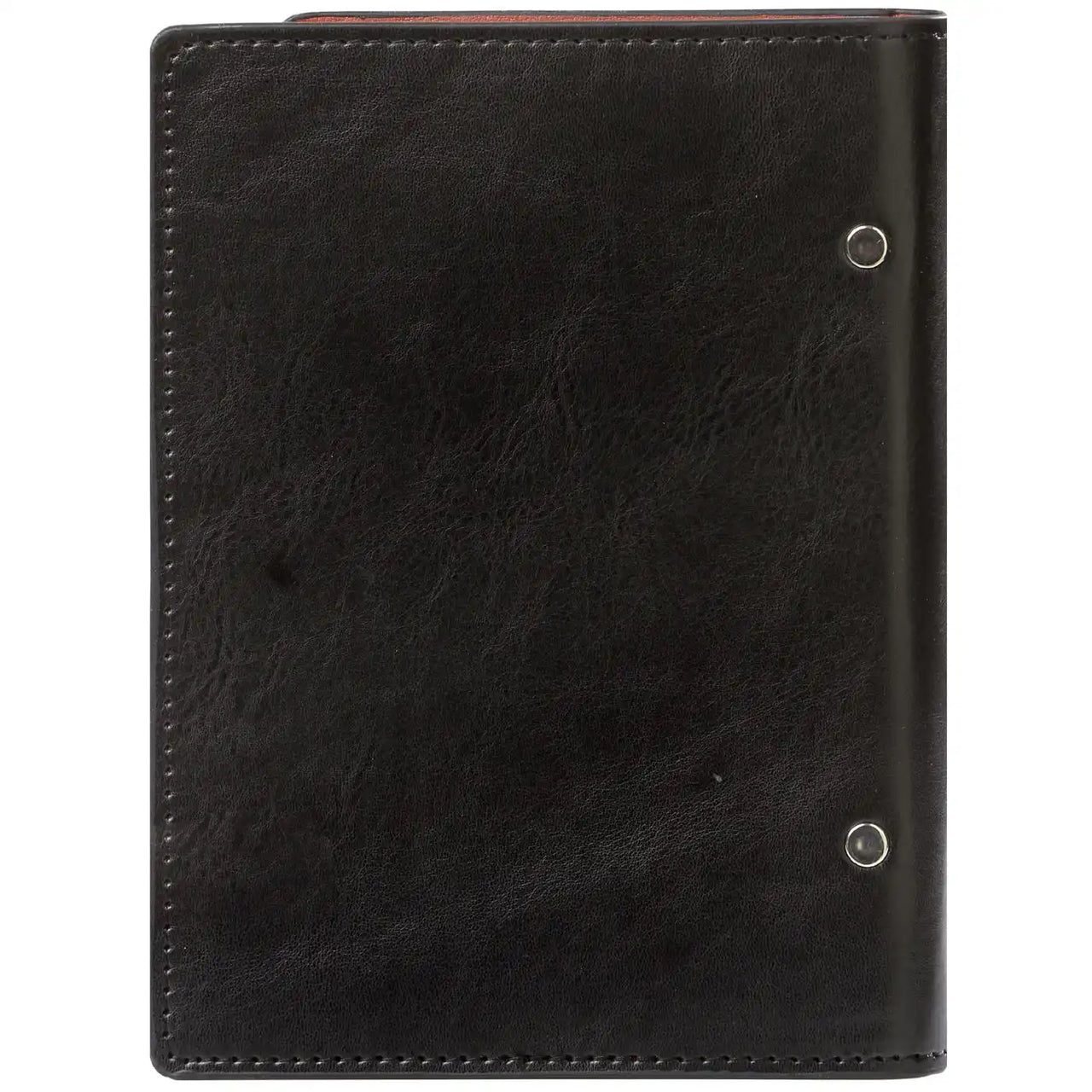 1116-60 Clipbook Personal Ring Binder Planner Pullup Black