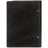 1116-60 Clipbook Personal Ring Binder Planner Pullup Black