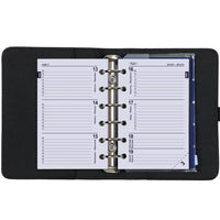 1311-12 Pocket Planer Organizer Blumenmeer schwarz