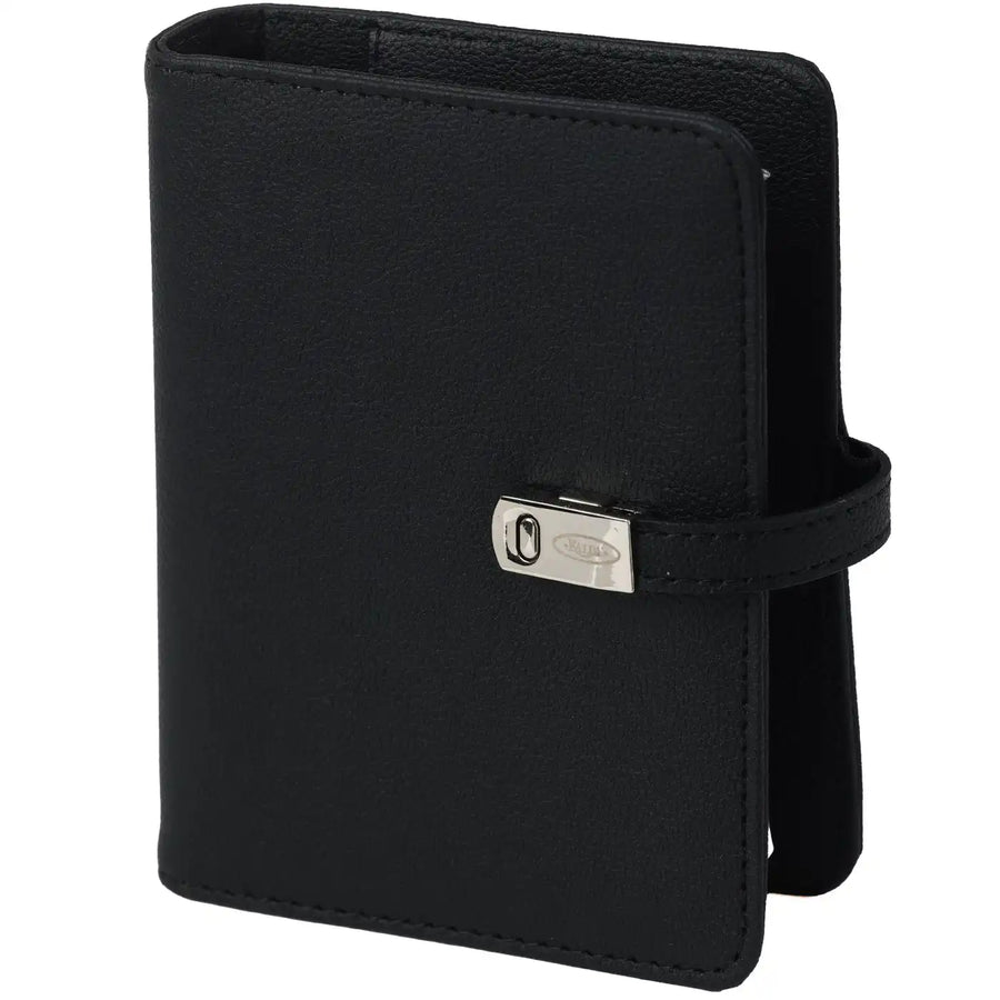1311-01 6 Ring Planner Agenda Grain Black