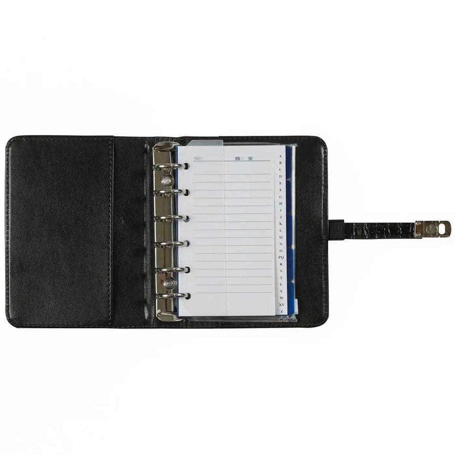 1311-06 Pocket Planer Croco Schwarz