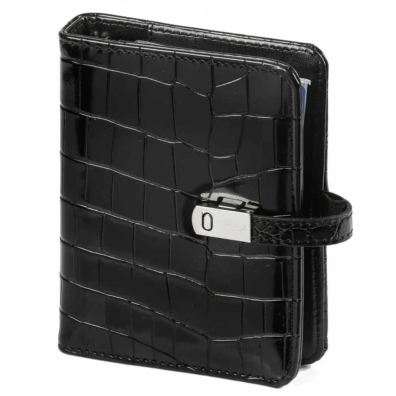 1311-06 Pocket Planer Croco Schwarz