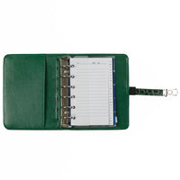 1311-09 Hervulbare Pocket Ringband Organizer Croco Bosgroen