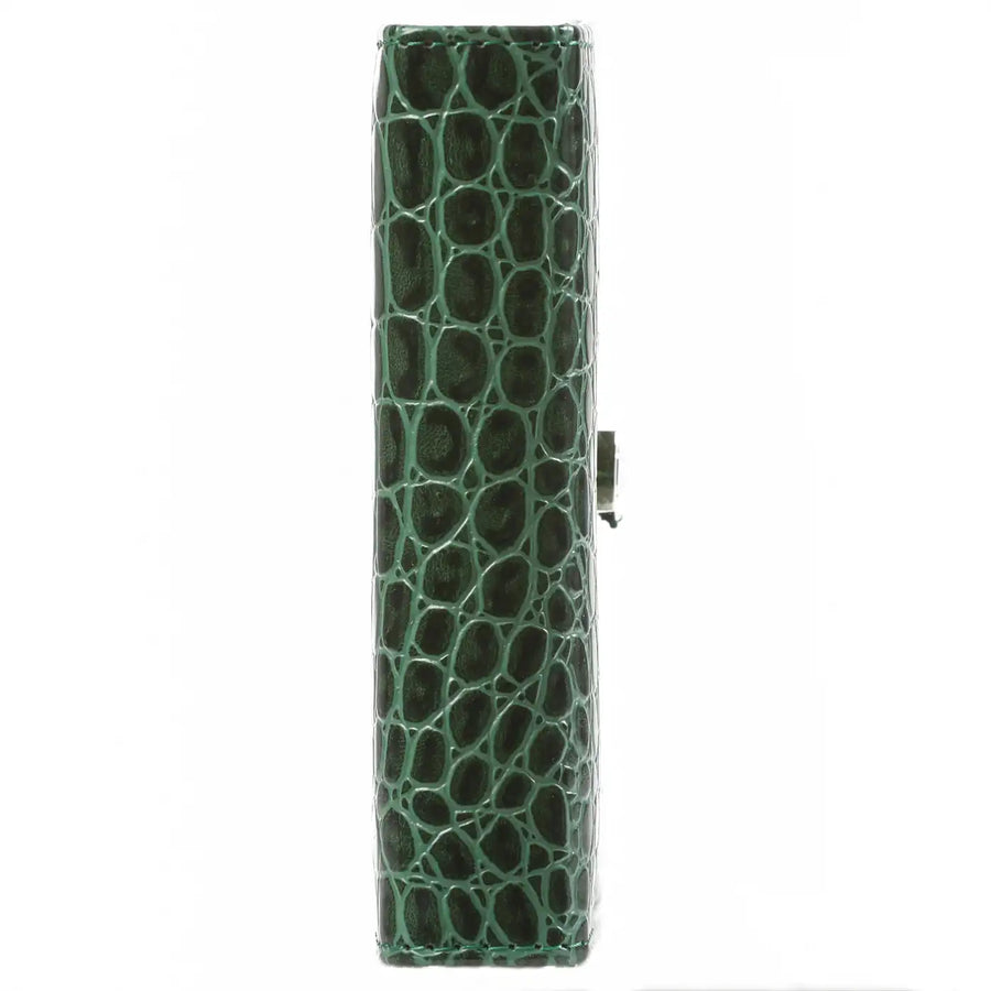 1311-09 Hervulbare Pocket Ringband Organizer Croco Bosgroen