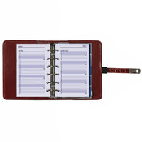 1311-10 Taschenagenda Croco Cognac
