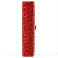 1311-11 Hervulbare Pocket Ringband Planner Organizer Croco Rood