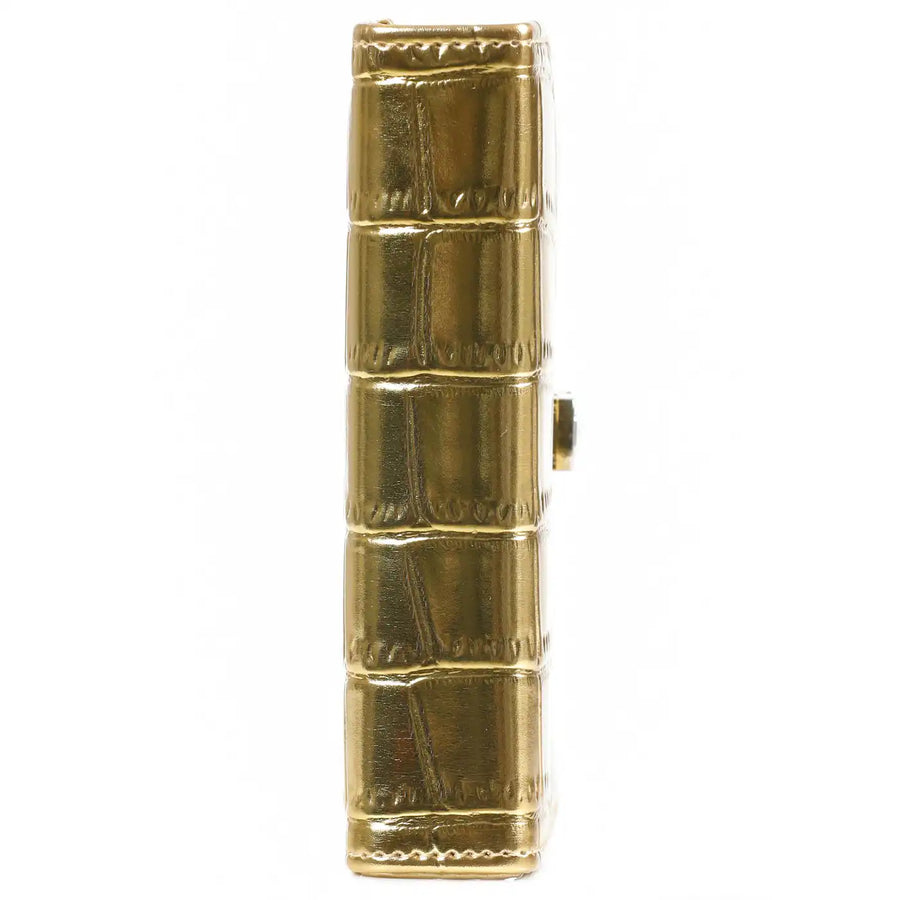 1311-14 Hervulbare Pocket Ringband Agenda Planner Croco Goud