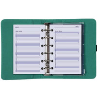 1311-18 Ring Agenda Planner Mint Green