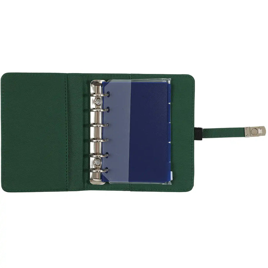 1311-19 6 Ring Planner Forest Green