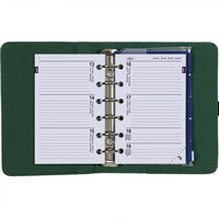 1311-19 6 Ring Planner Forest Green