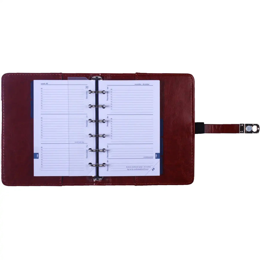 1311-40 Mini Agenda Organizer Cognac