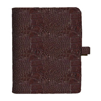 1311-53 Tasche Terminplaner Agenda Croco Bordeaux
