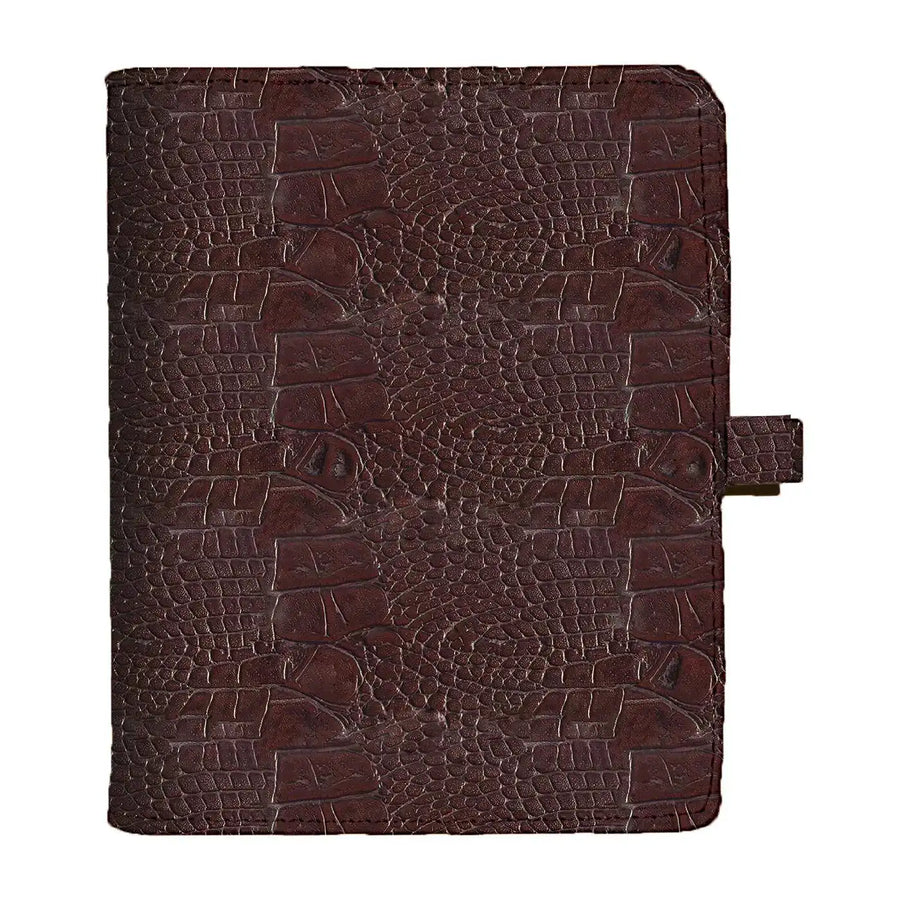 1311-53 Tasche Terminplaner Agenda Croco Bordeaux